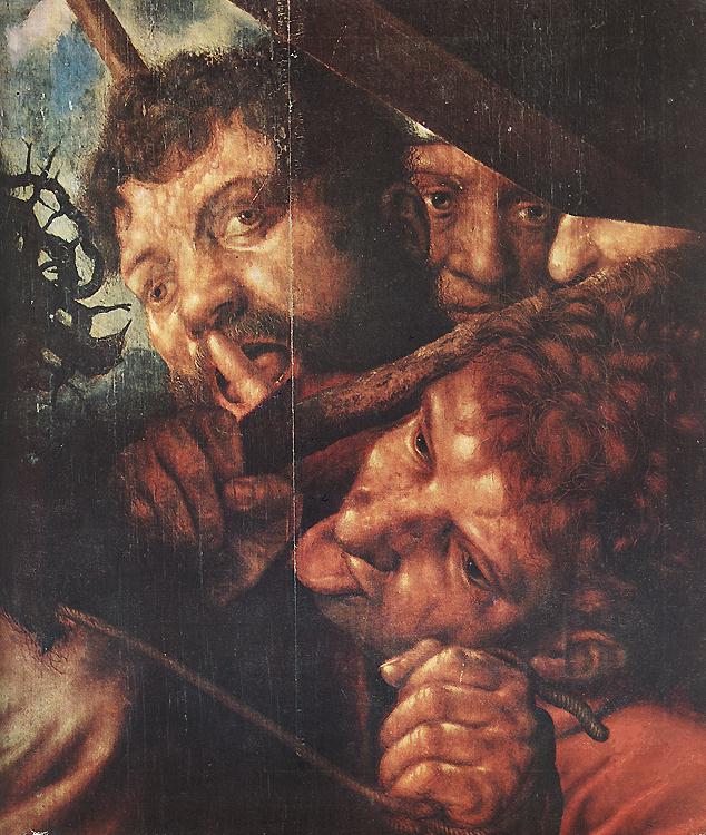 Christ Carrying the Cross (detail